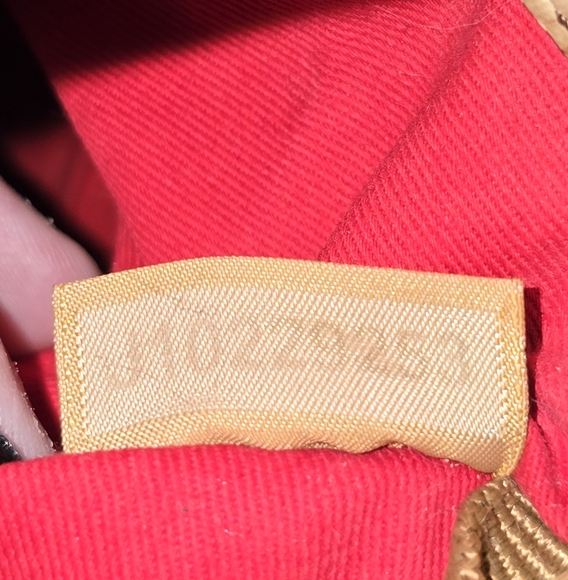 Dooney & Bourke Tan Woven Leather Tote - Picture 15 of 16